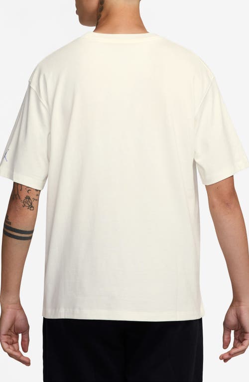Jordan Flight Heritage Graphic T-shirt In Sail