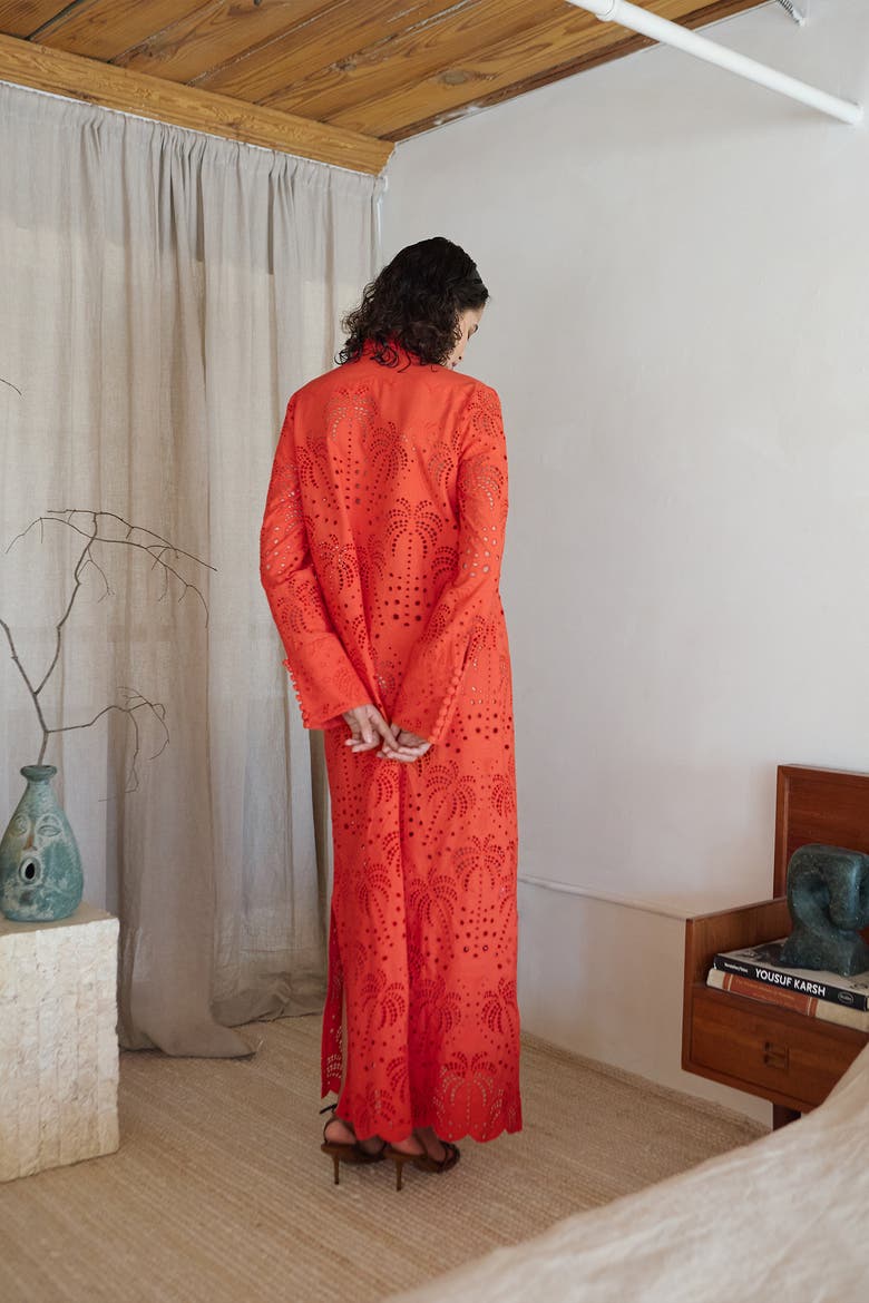 Zahra Embroidered Shirt Dress, Alternate, color, Embroidered