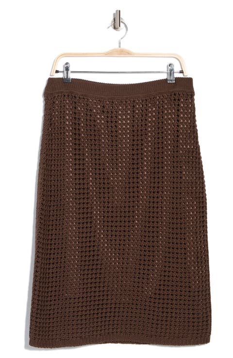 Textured Knit Skirt