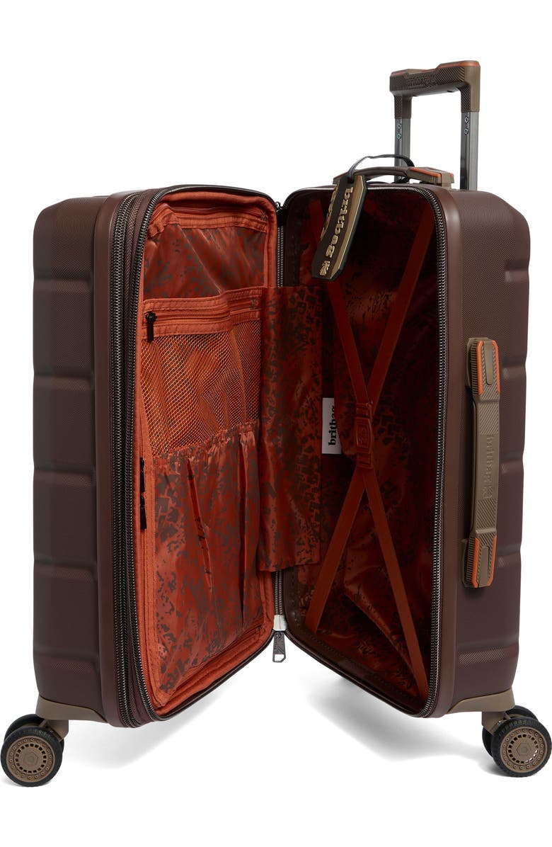 Britbag Stoneleigh 21-Inch Hardside Carry-On Spinner Luggage, Alternate, color, Shaved Chocolate