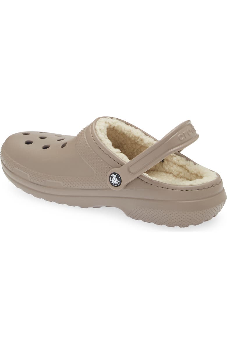 CROCS <sup>™</sup> Classic Lined Slipper, Alternate, color, Mushroom/ Bone