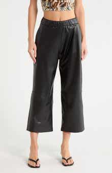 Cedar Faux Leather Pants