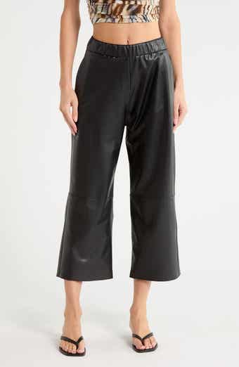Cedar Faux Leather Pants