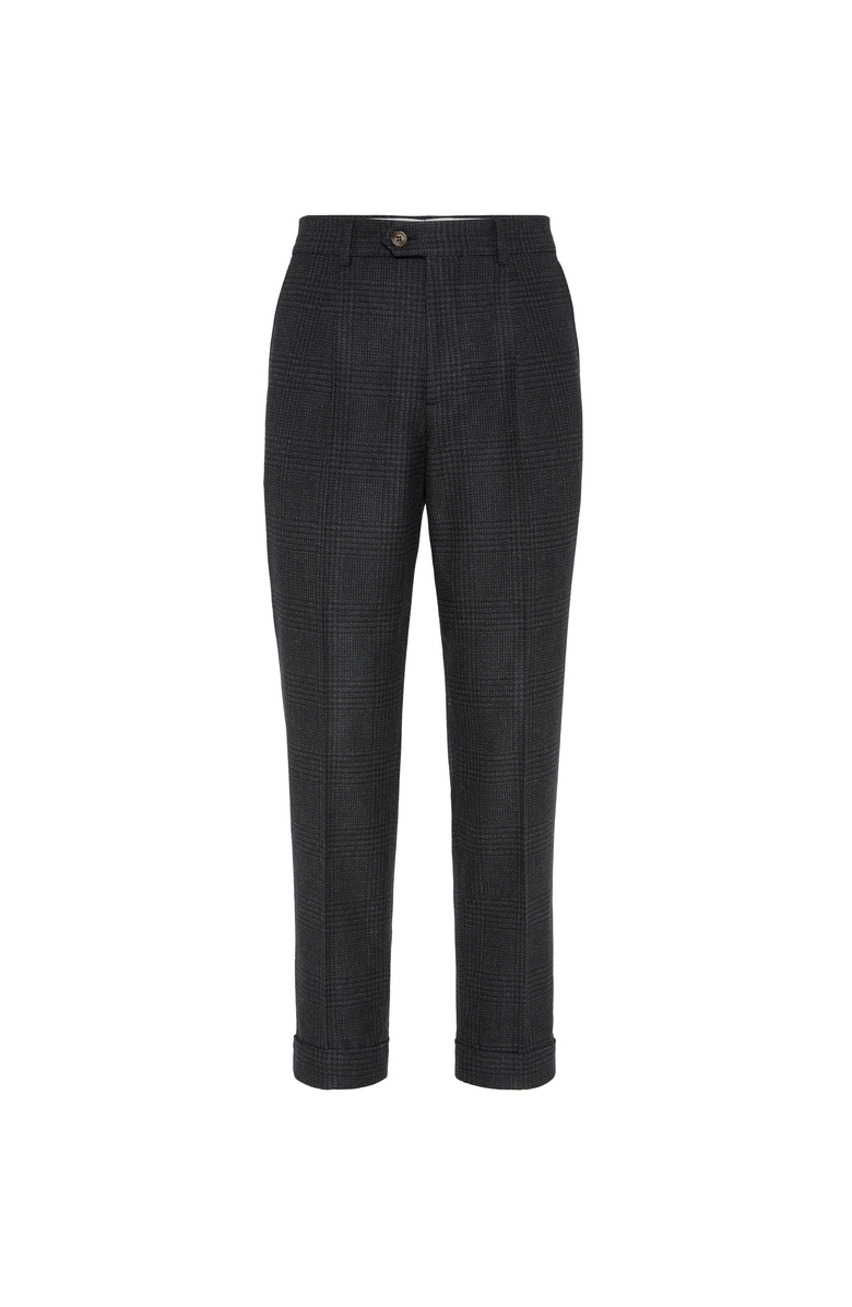 Brunello Cucinelli Leisure fit trousers, Main, color, Anthracite