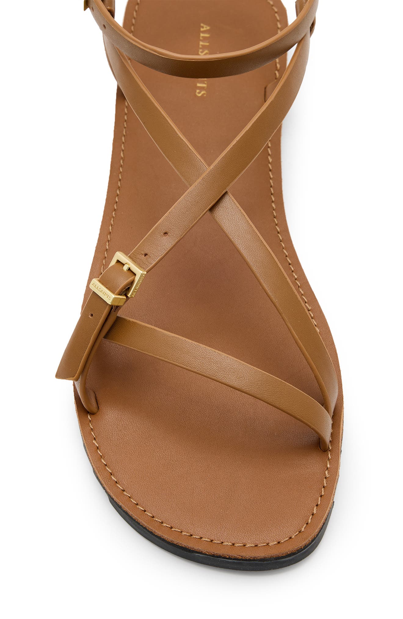Tyla Ankle Strap Sandal, Alternate, color, SEPIA BROWN