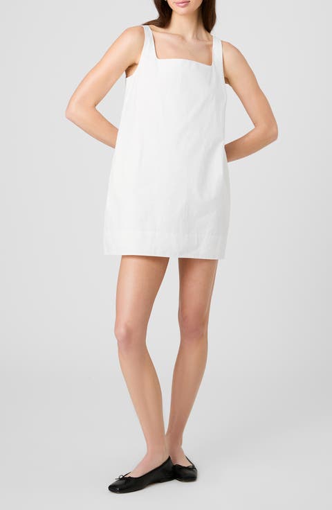 Alissa Cotton Shift Minidress