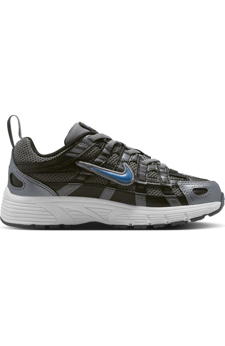 Nike Kids' P-6000 Sneaker, Alternate, color, Grey/ Black/ Platinum/ Blue