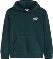 PUMA Kids' Essential Basics Fleece Pullover Hoodie