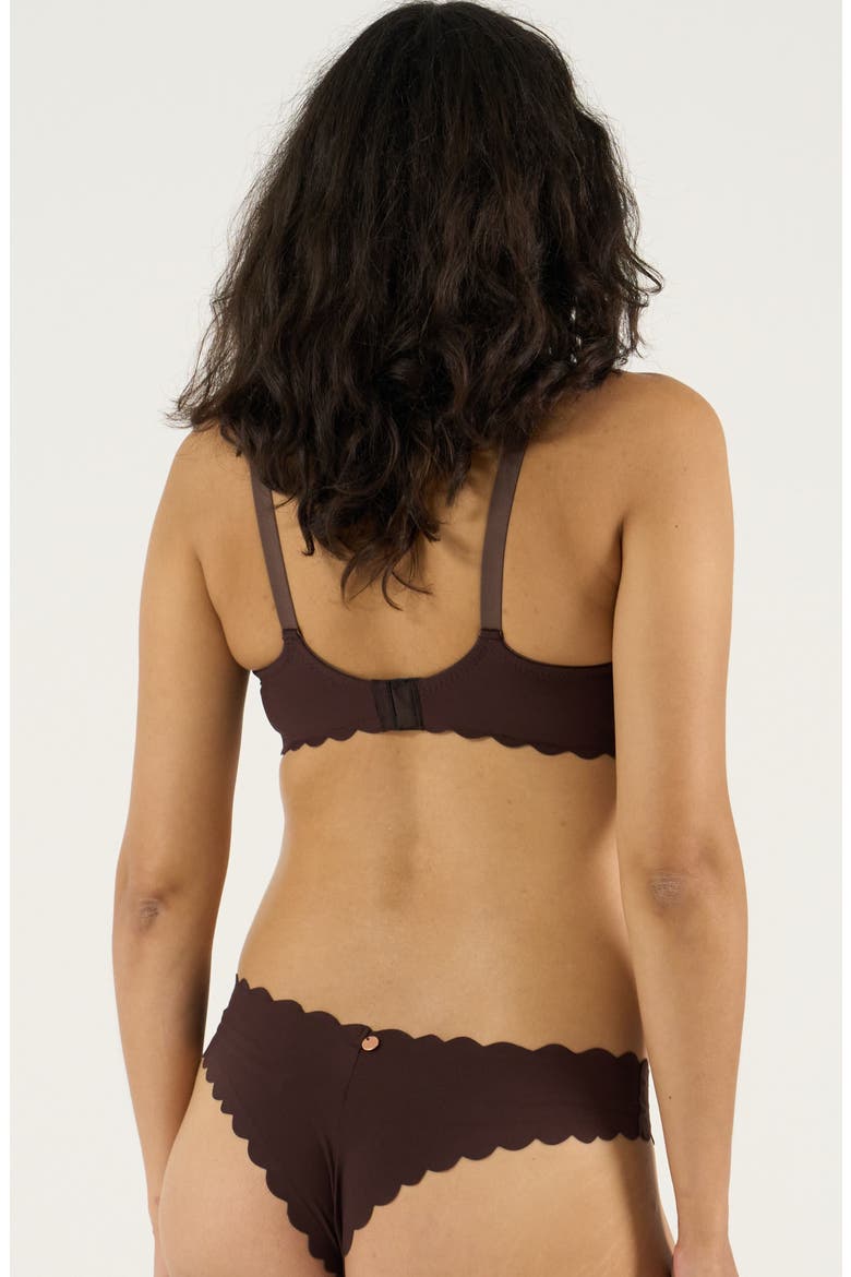 Skin Invisible Maternity And Nursing Bra C/D Cup, Alternate, color, Chocolate