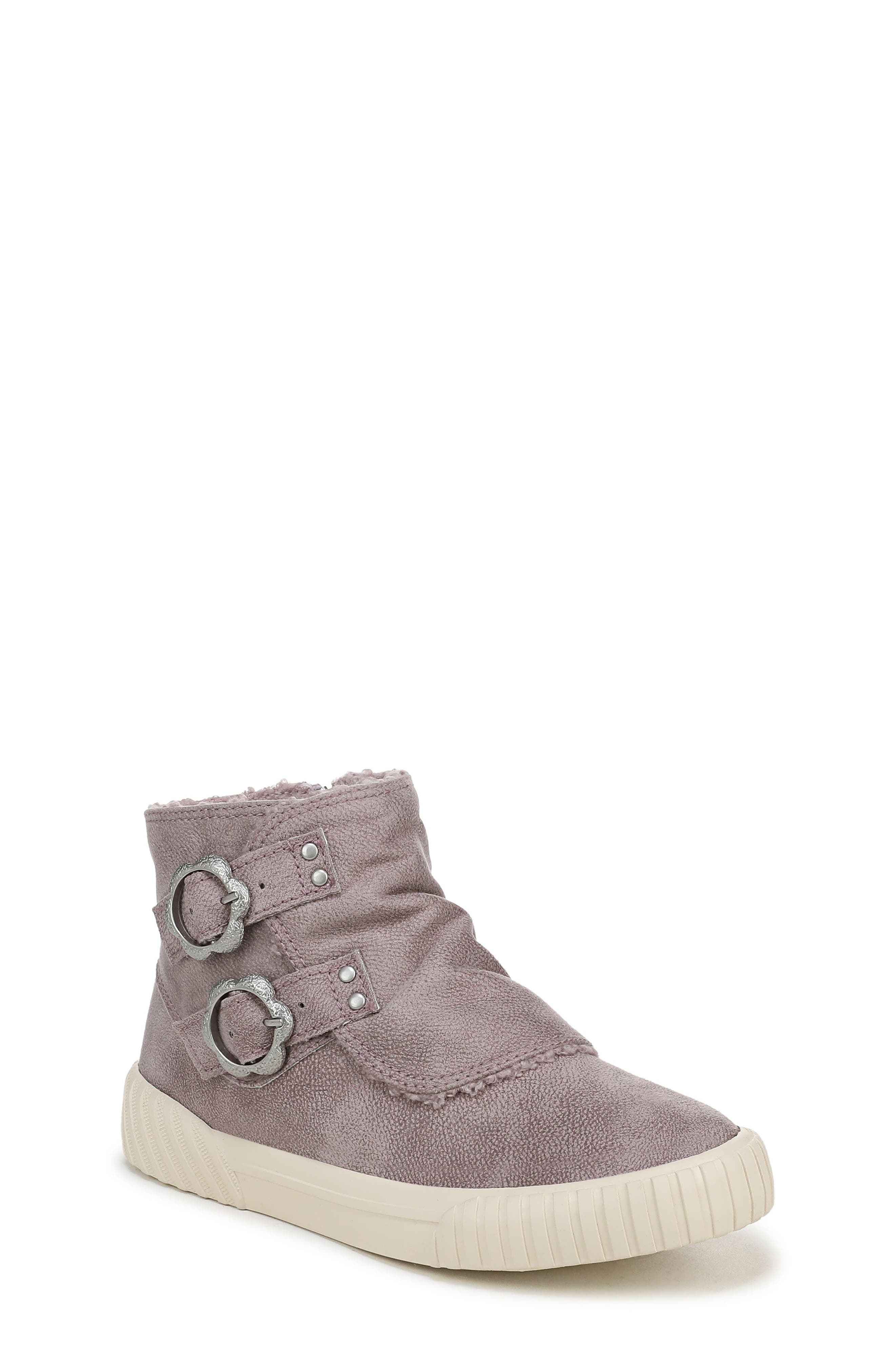 Blowfish Malibu Kids' Whisker Faux Shearling Lined Boot In Purple