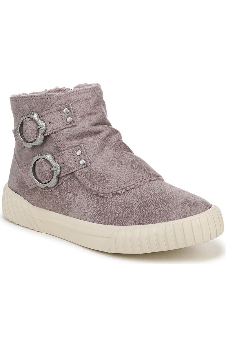 Blowfish Malibu Kids' Whisker Faux Shearling Lined Boot, Main, color, Dusty Lavender Faux Leather