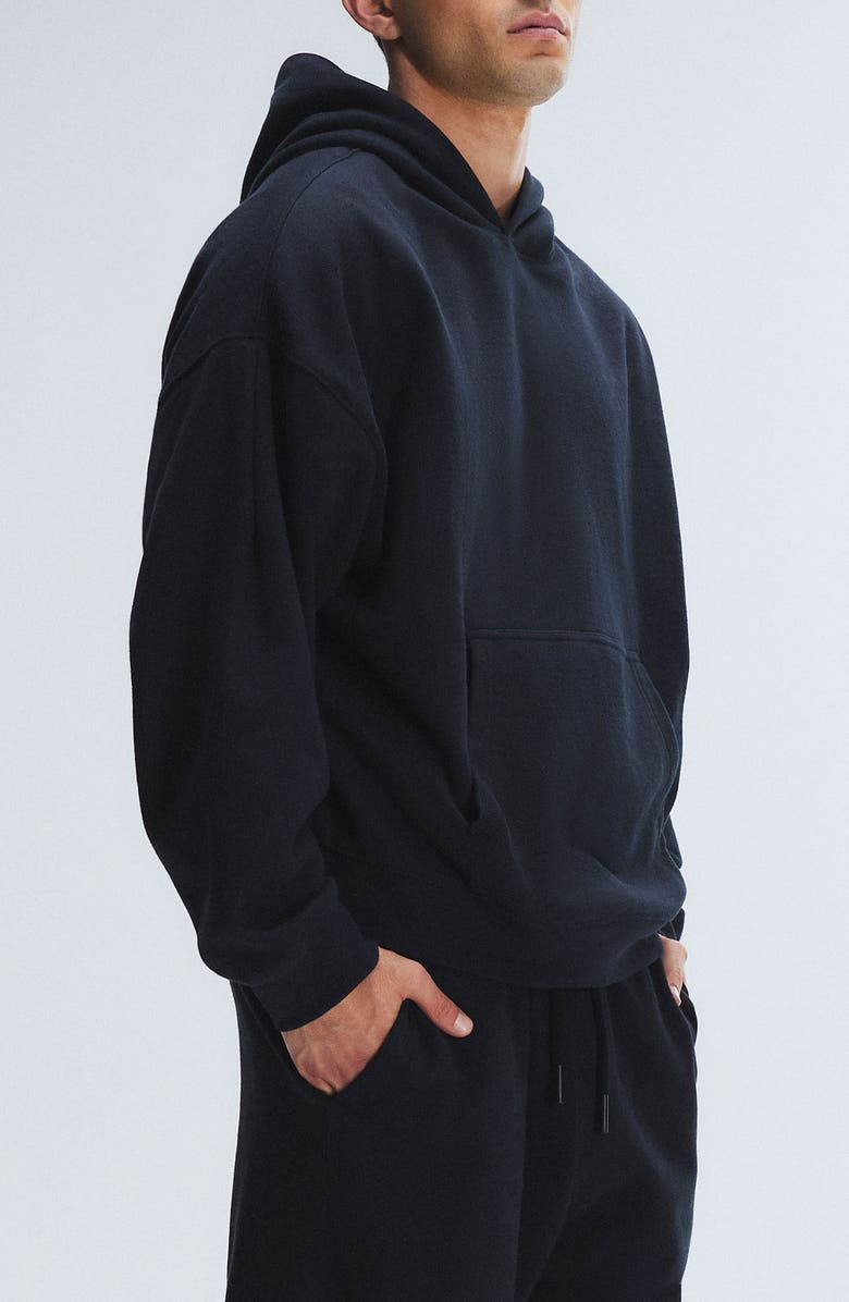 SAVAGE X FENTY Fleece Hoodie, Alternate, color, Black Caviar