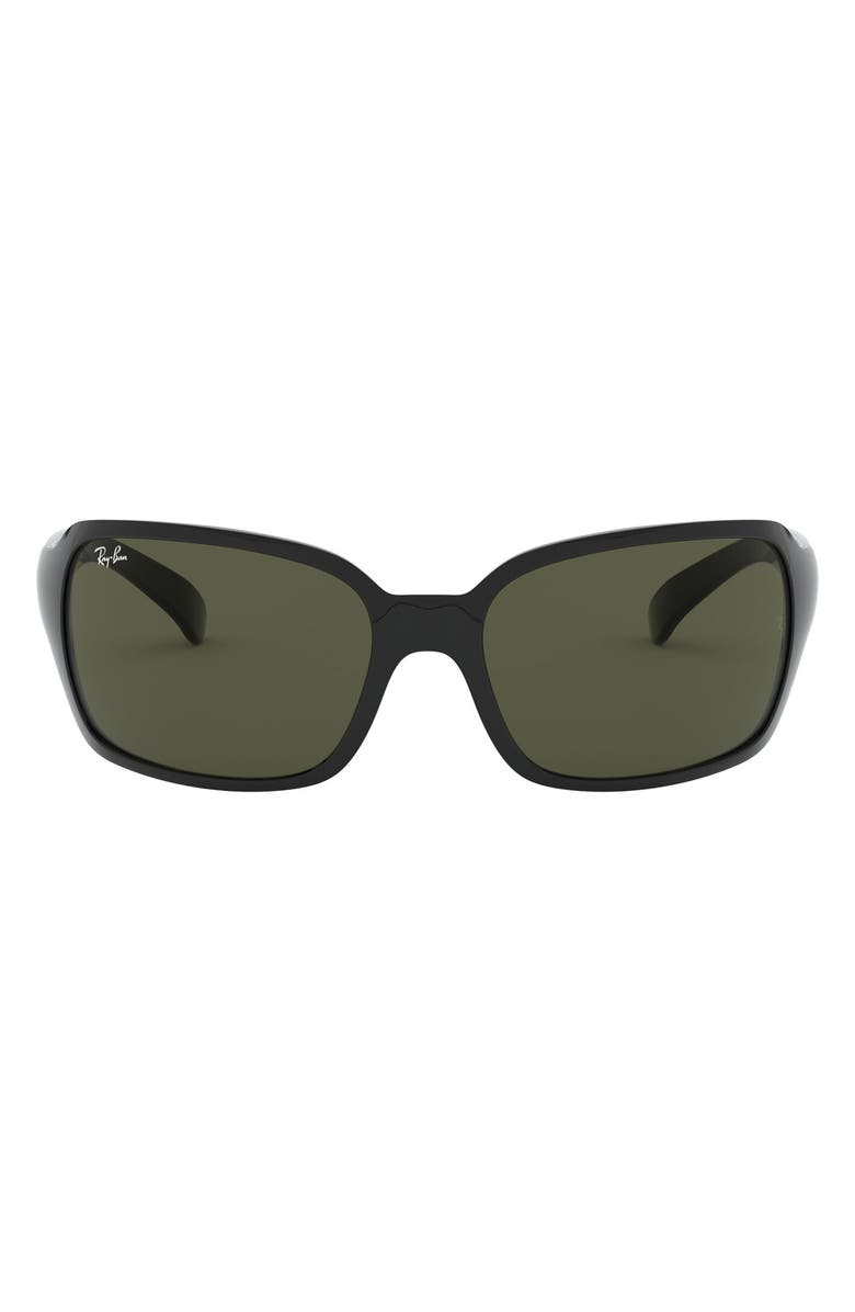 Ray-Ban 60mm Wrap Sunglasses, Main, color,