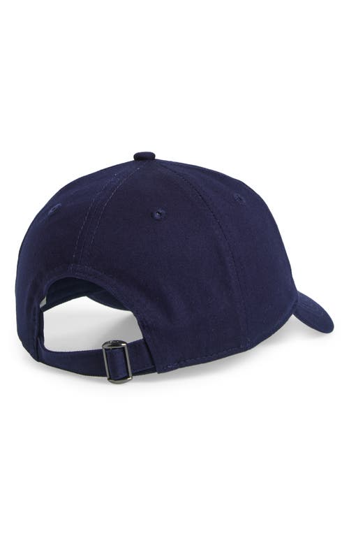 Sporty And Rich Sporty & Rich New York Embroidered Baseball Cap In Navy