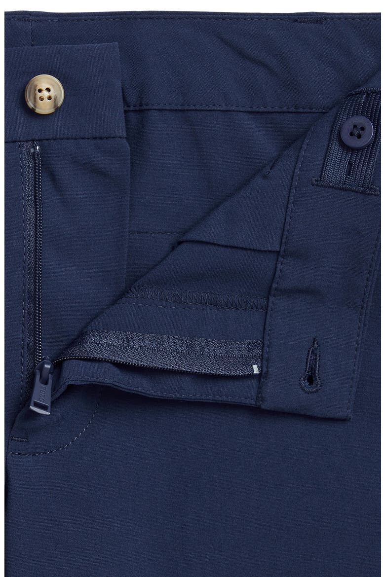 Kids' Weekend Flat Front Stretch Chino Shorts, Alternate, color, NAVY