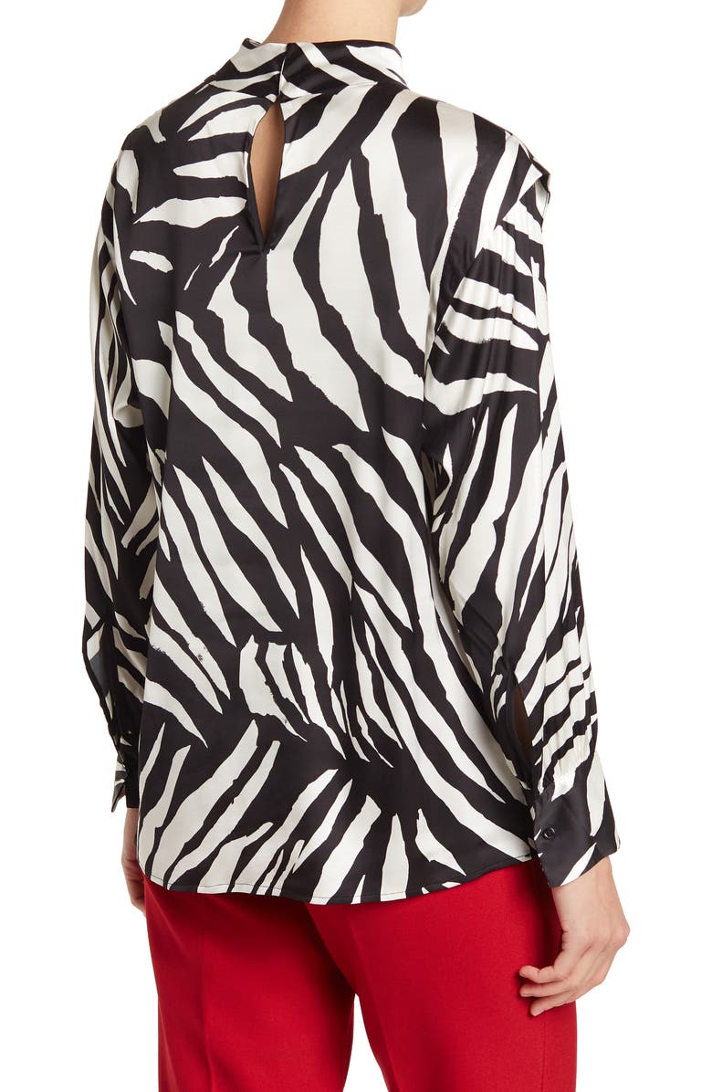 BOSS Hugo Boss Ibery Printed Blouse, Alternate, color,