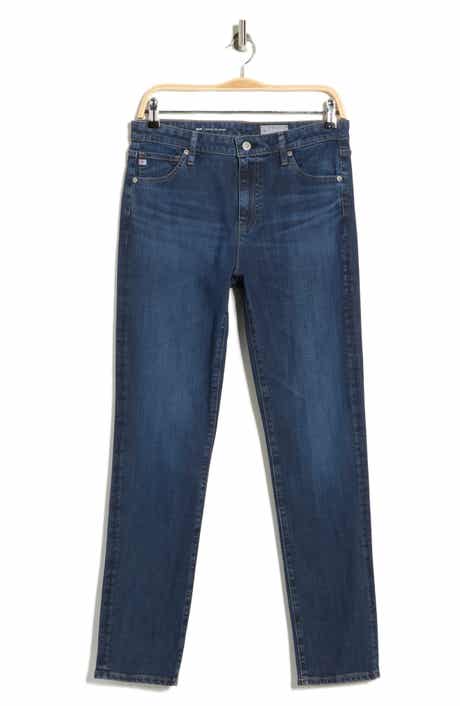 AG Mari High Waist Slim Straight Leg Jeans