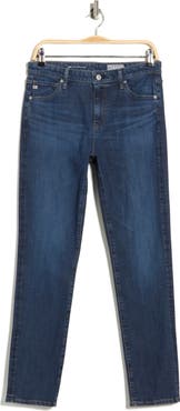 AG Mari High Waist Slim Straight Leg Jeans