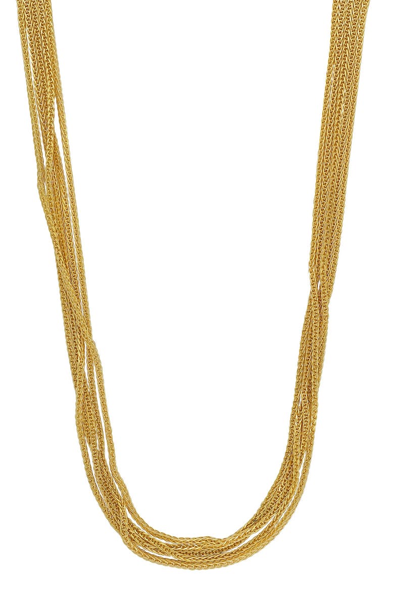 Bony Levy 14K Gold Multistrand Necklace, Main, color, 14K Yellow Gold