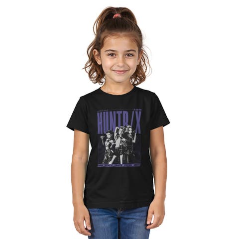 Girls KPop Demon Hunters Huntrix World Tour T Shirt