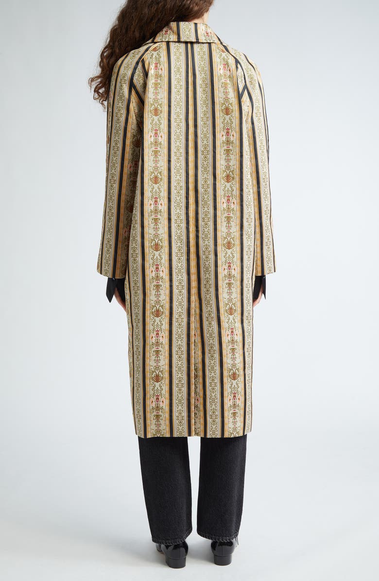 Bode Floret Brocade Double Breasted Coat, Alternate, color, 