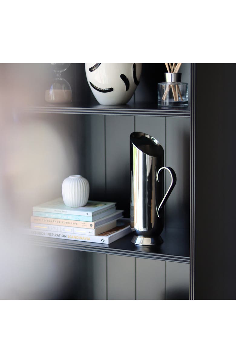 Nick Munro Trombone Water Pitcher, Alternate, color, Silver