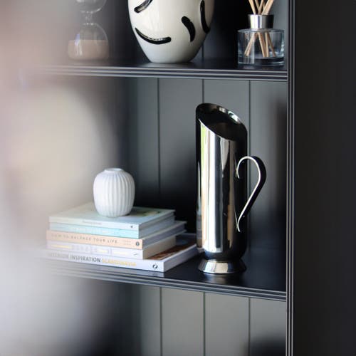 Nick Munro Trombone Water Pitcher In Silver