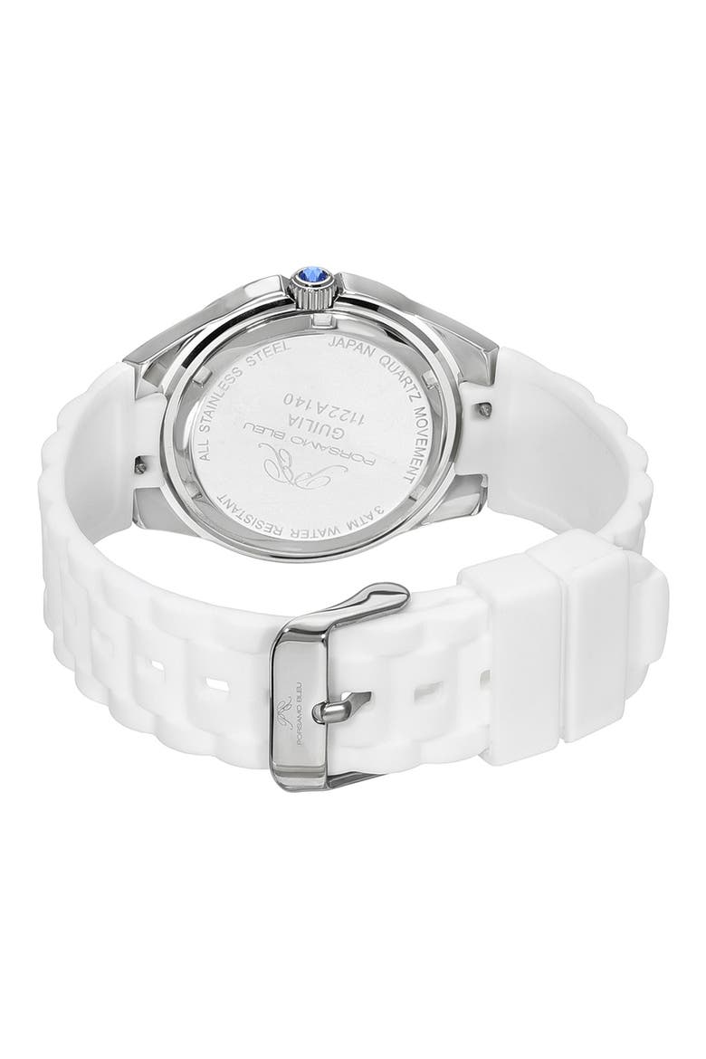 Guilia Interchangeable Bracelet Watch, 37mm, Alternate, color, RED