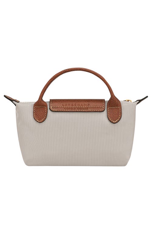Longchamp Le Pliage Cosmetics Case In Gray
