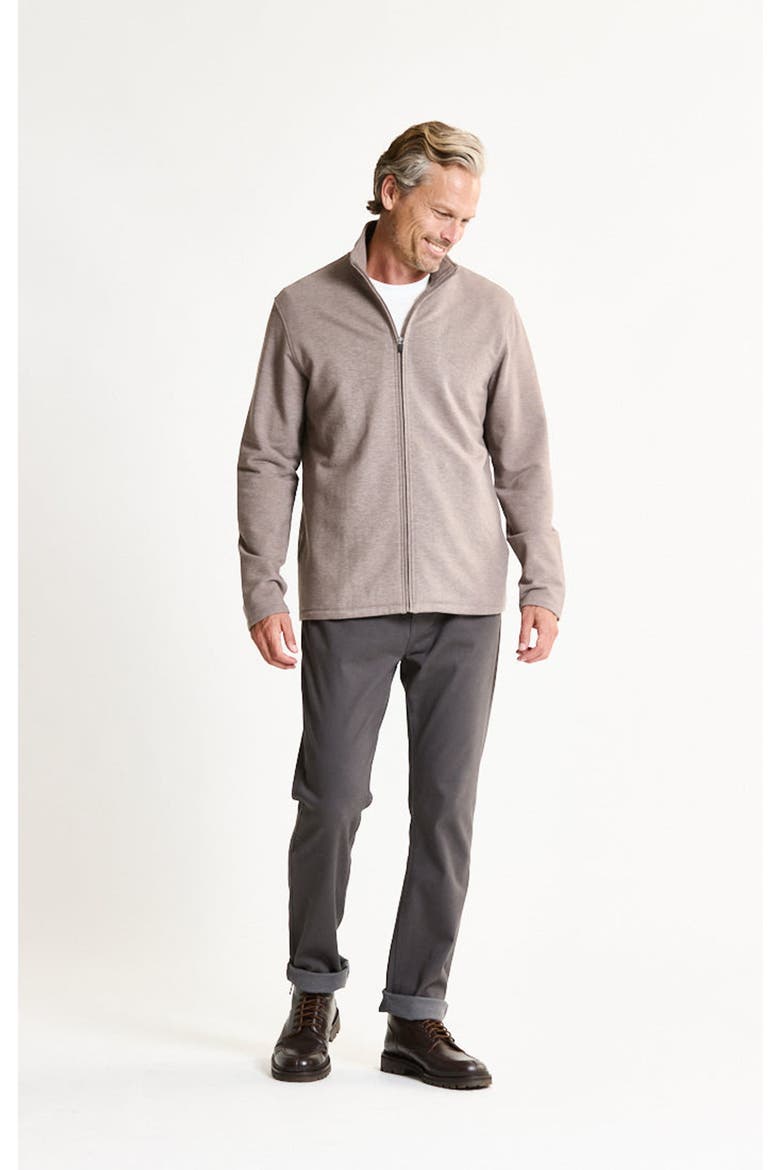 Soft Touch Fleece Full Zip, Alternate, color, OATMEAL
