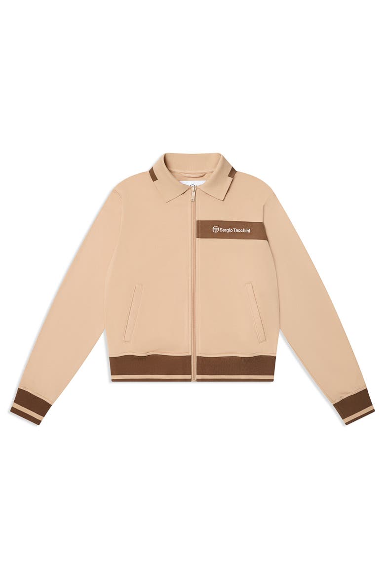 Amara Track Jacket, Alternate, color, HUMUS