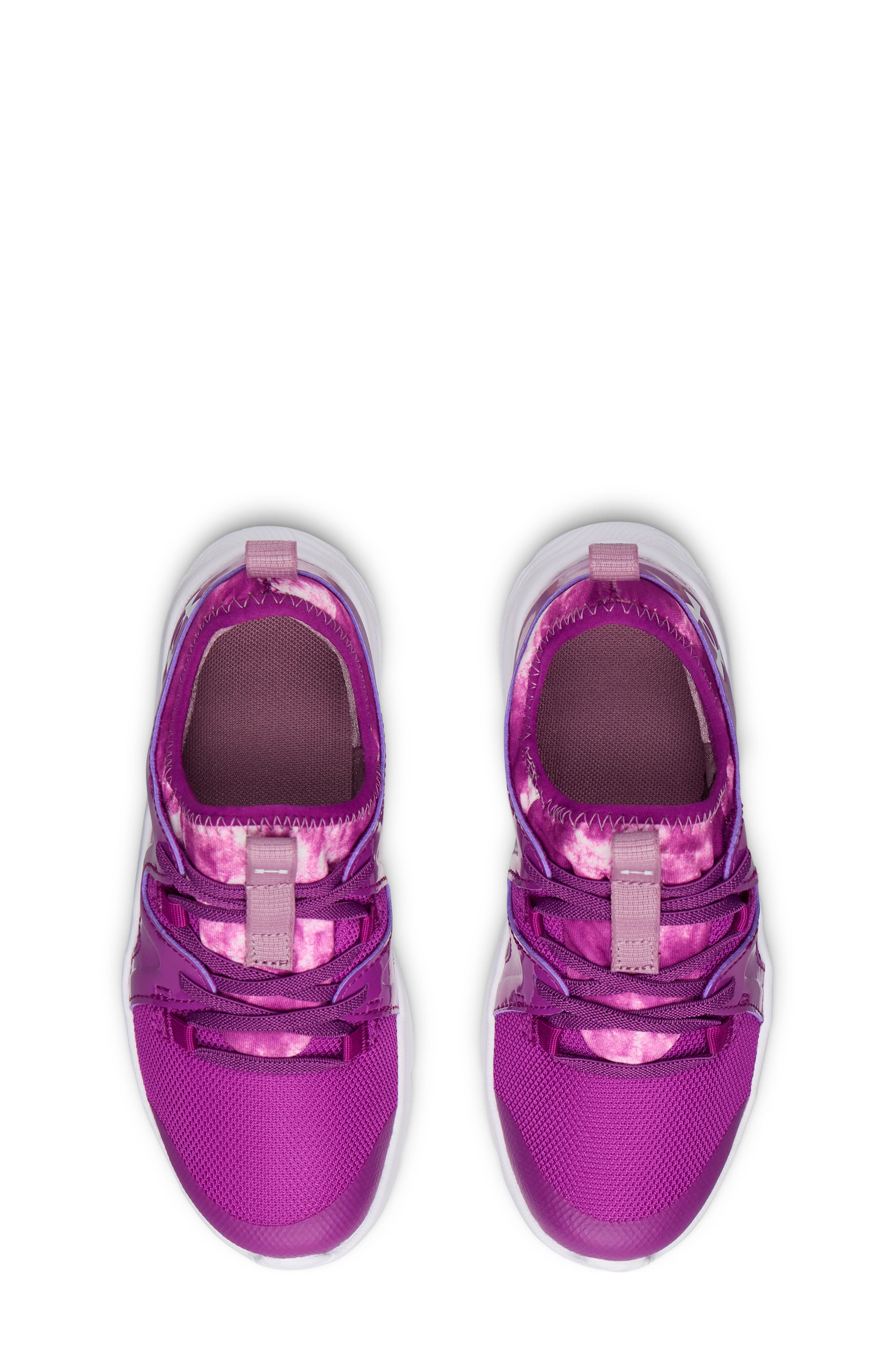 Under Armour Kids' GPS Infinity 3.0 Running Shoe, Alternate, color, Andromeda Purple