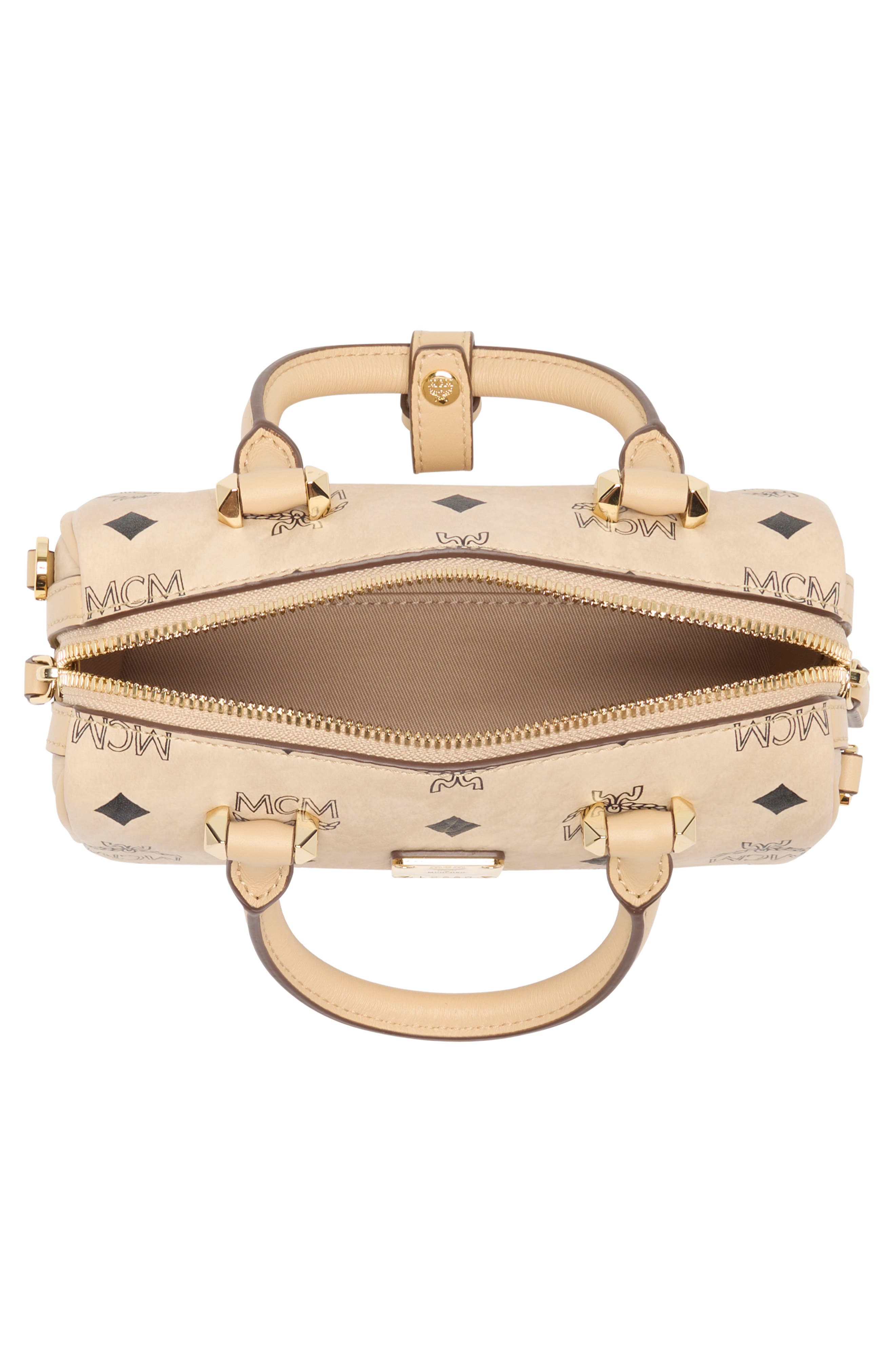 MCM Ella Boston Mini Bag, Alternate, color, 