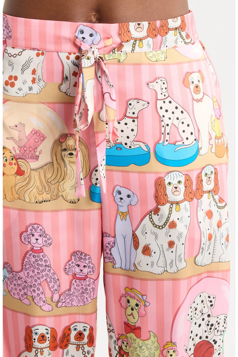 Dog Collector Pajamas, Alternate, color, PINK