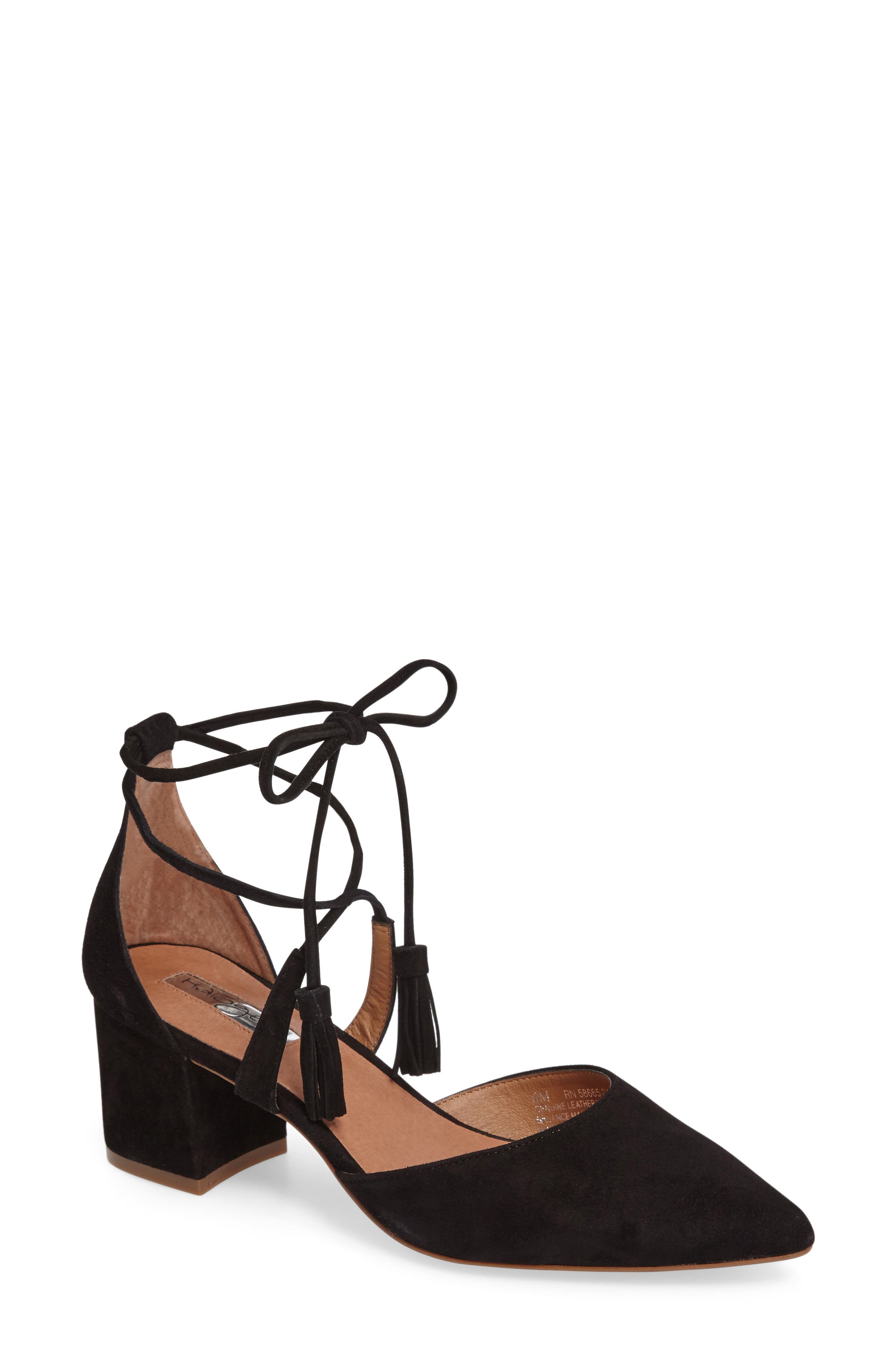 Halogen<sup>®</sup> Iris Lace-Up d'Orsay Pump, Main, color, 