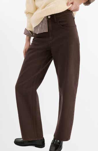 High Waist Barrel Jeans