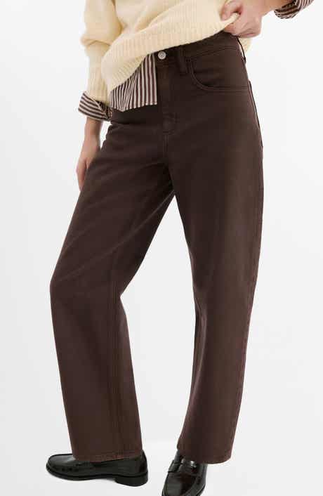 High Waist Barrel Jeans