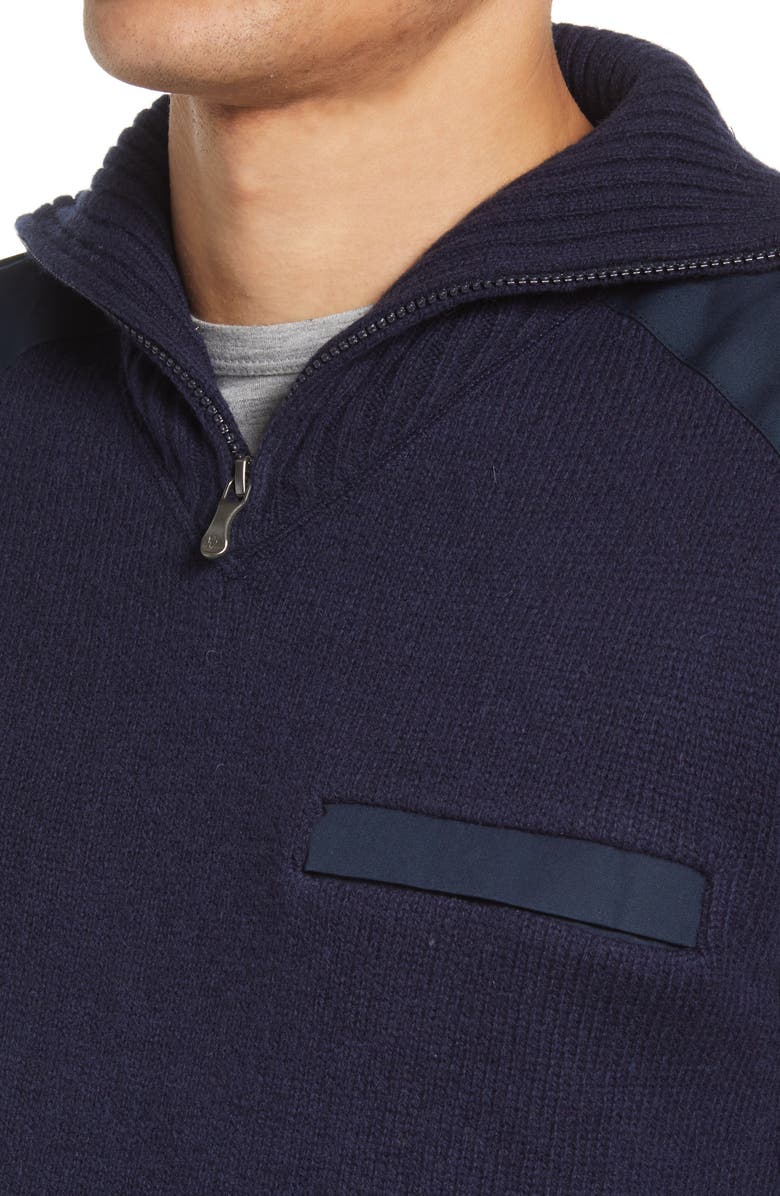 Fjällräven 'Koster' Quarter Zip Sweater, Alternate, color, 