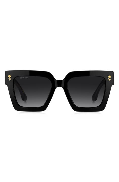 52mm Square Sunglasses