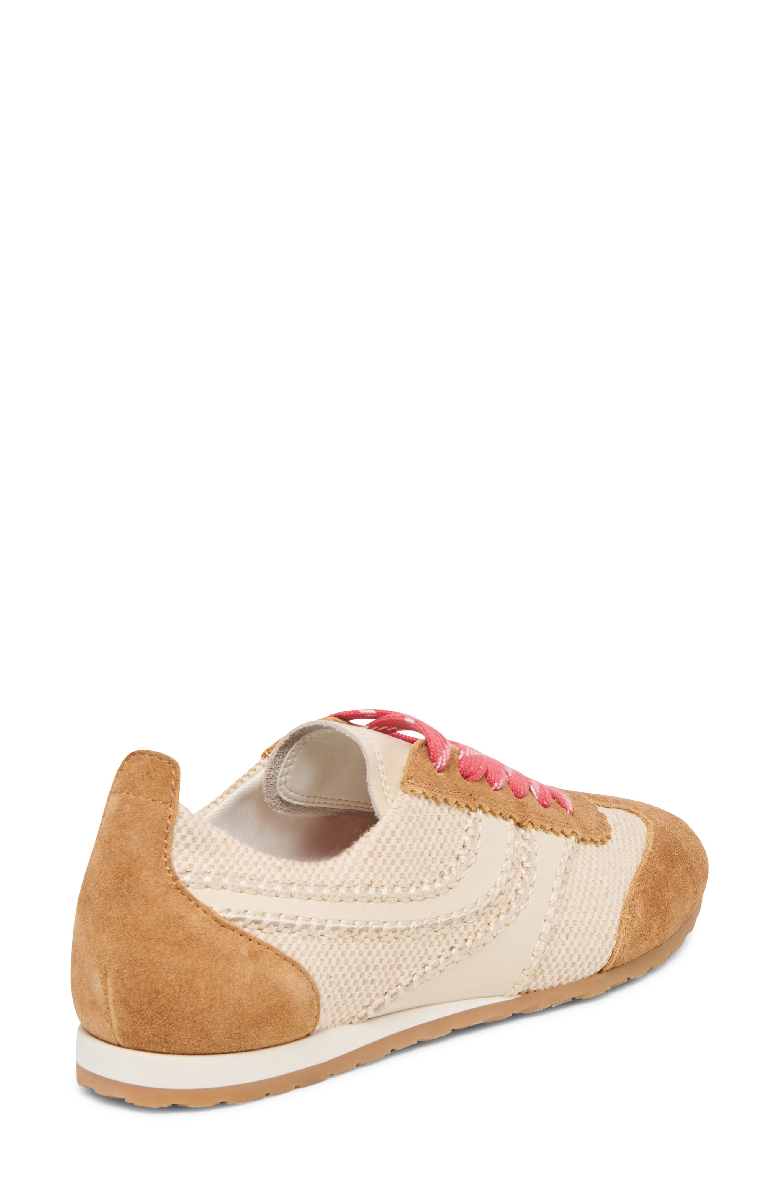 Dolce Vita Delaney Sneaker, Alternate, color, Brown Multi Raffia