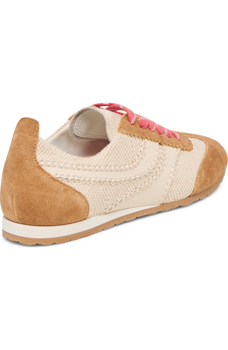 Dolce Vita Delaney Sneaker, Alternate, color, Brown Multi Raffia