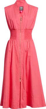 Vince Camuto Sleeveless Cotton Midi Dress