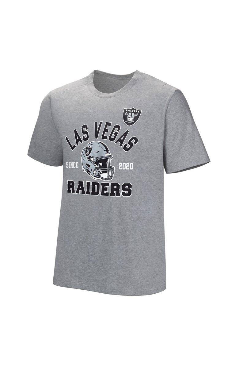NFL Men's Gray Las Vegas Raiders Tackle Adaptive T-Shirt, Alternate, color, Gray