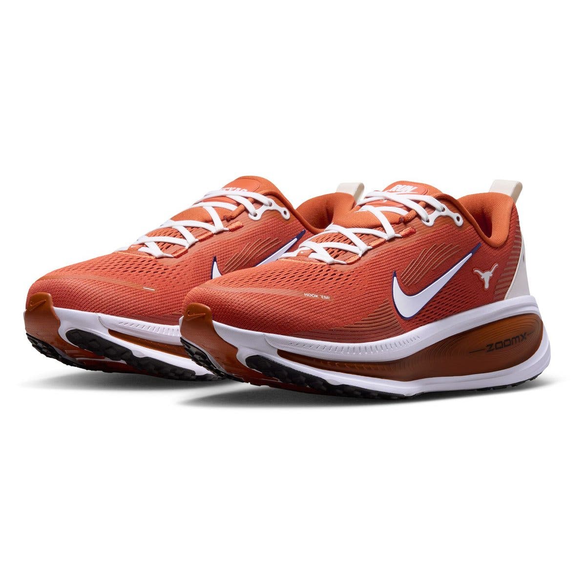Men's Nike Texas Longhorns Vomero 18 Running Shoes, Main, color, Orange