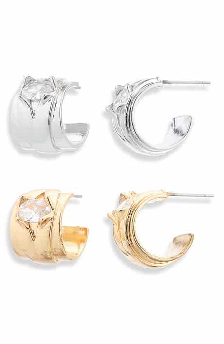 Set of 2 Mini Hoop Earrings