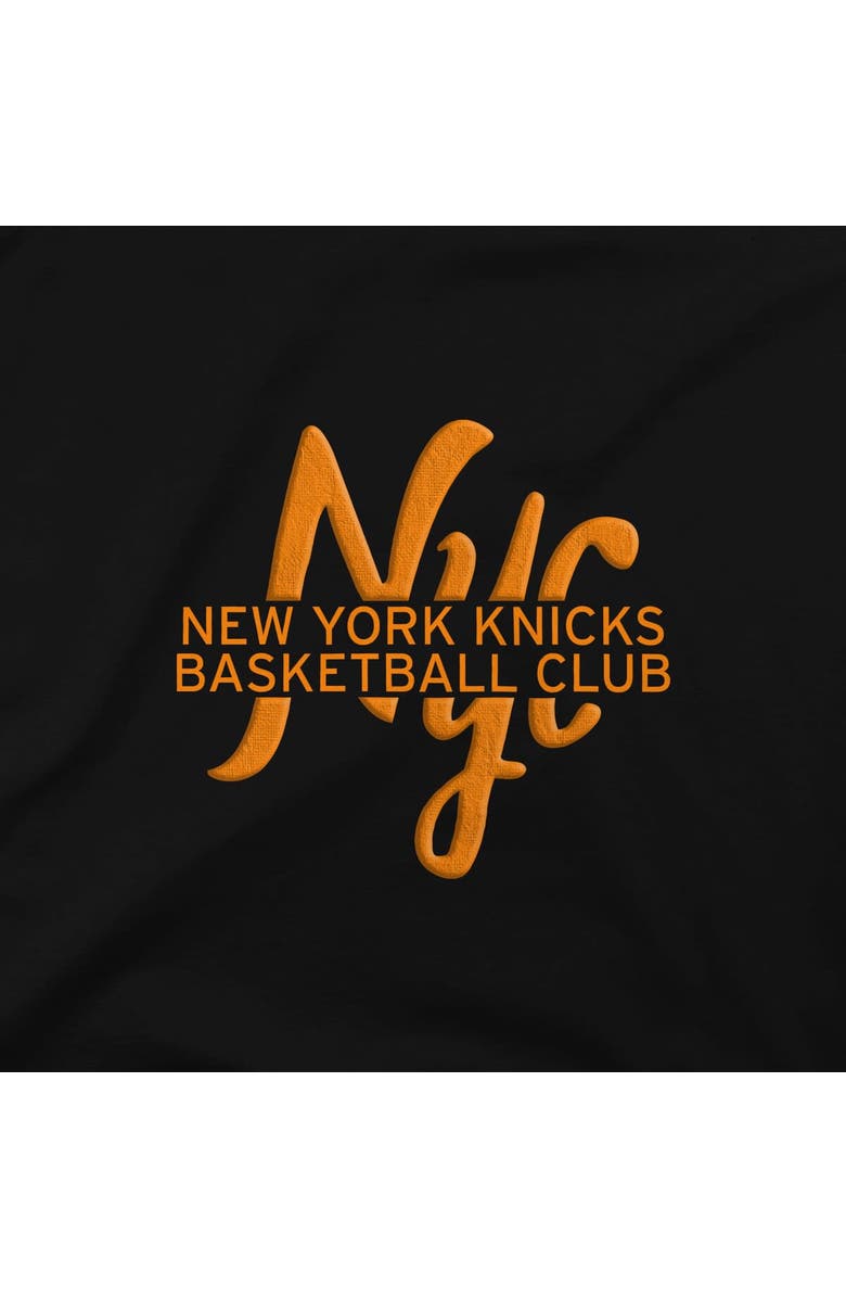 Stadium Essentials Unisex Stadium Essentials  Black New York Knicks Oversized Forever NYC T-Shirt, Alternate, color, Black