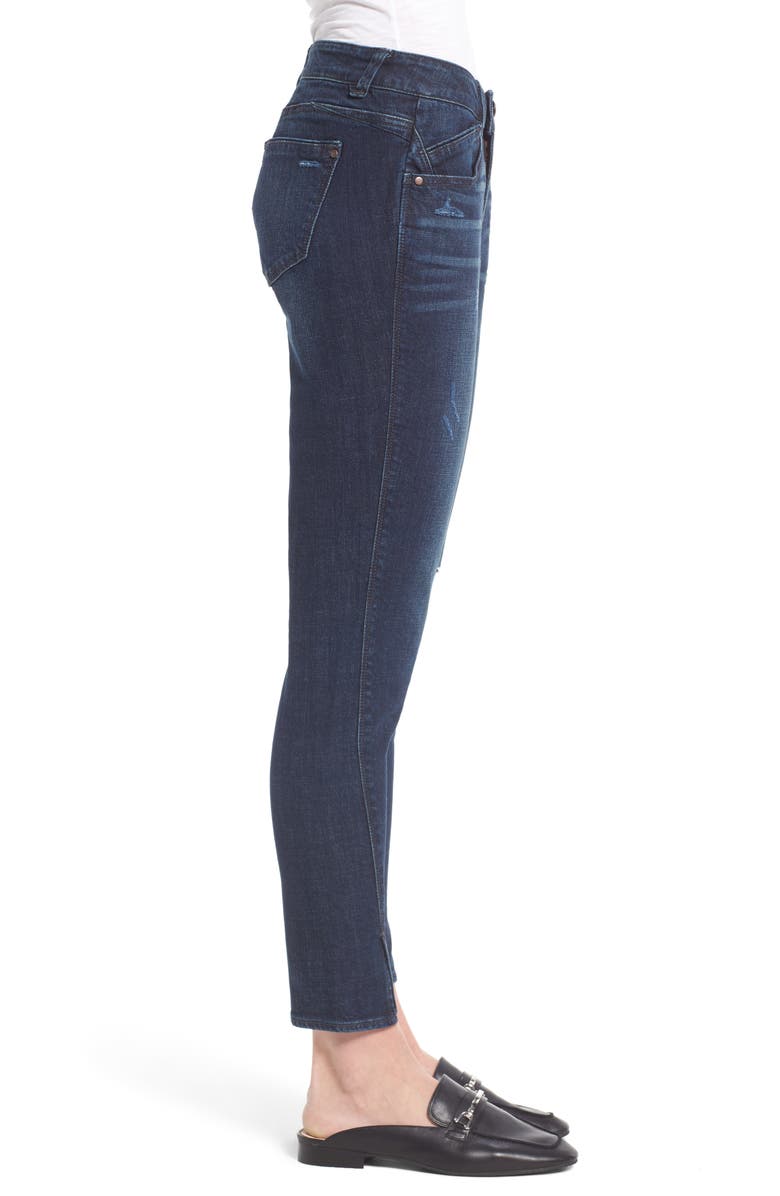 Wit & Wisdom TWISTED SEAM ANKLE SKIMMER JEANS, Alternate, color,