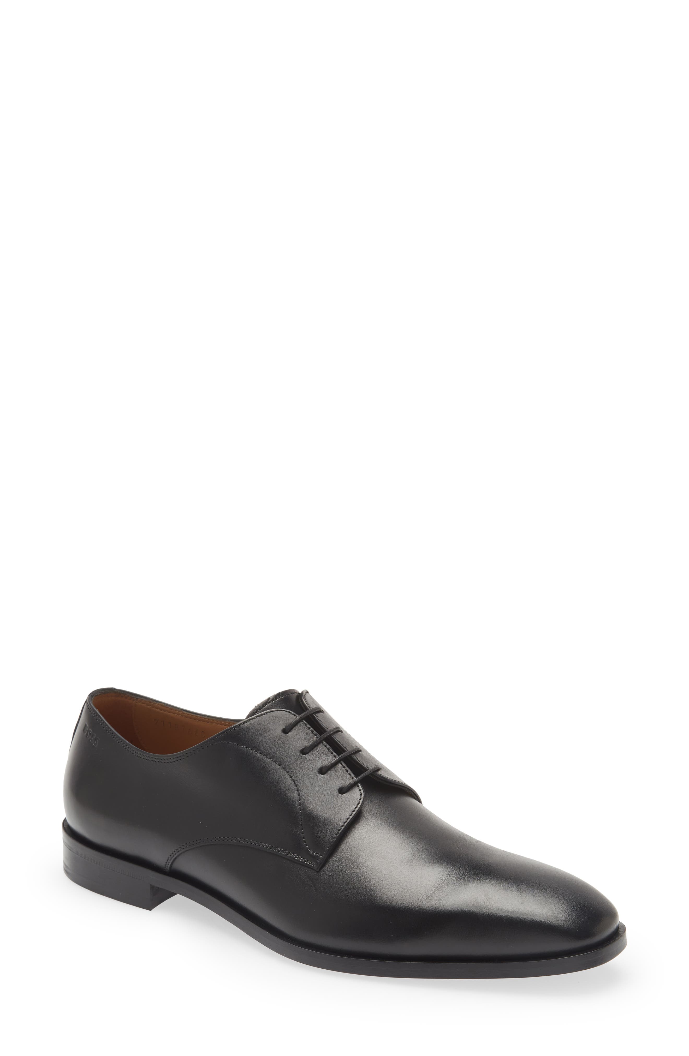 BOSS Lisbon Plain Toe Derby, Main, color, 