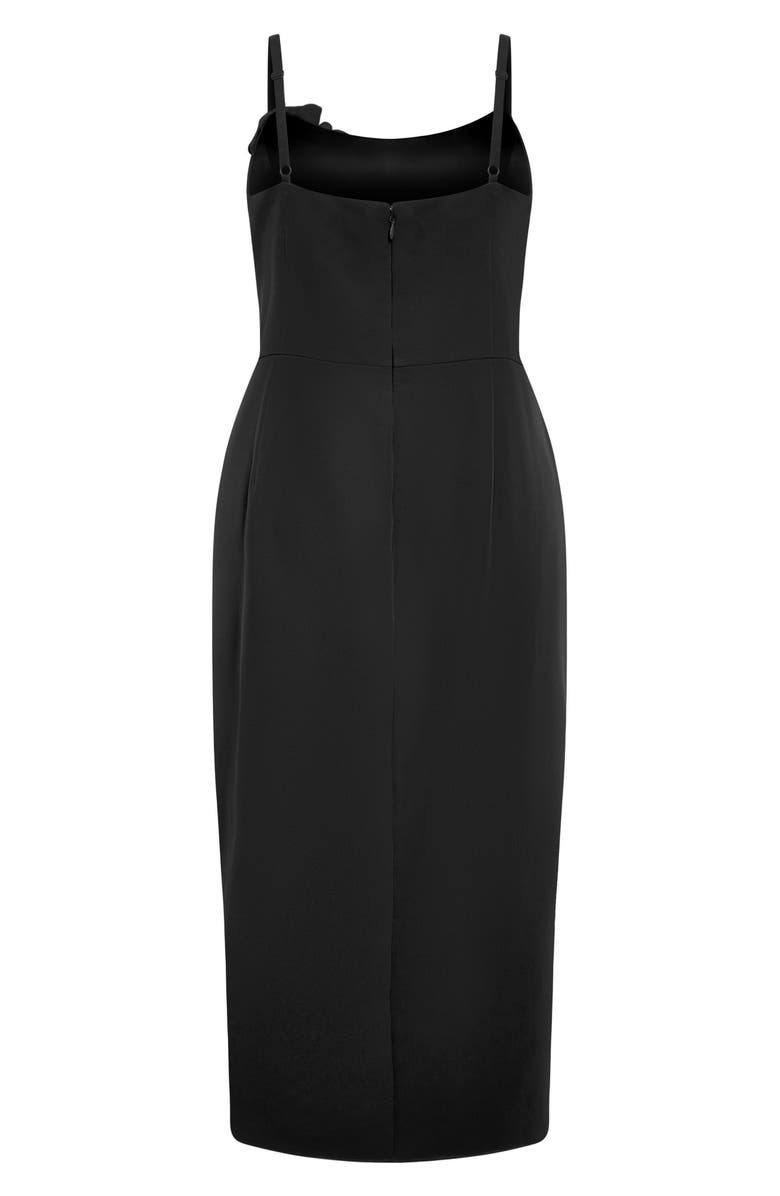 City Chic Fleur Sleeveless Dress, Alternate, color, 