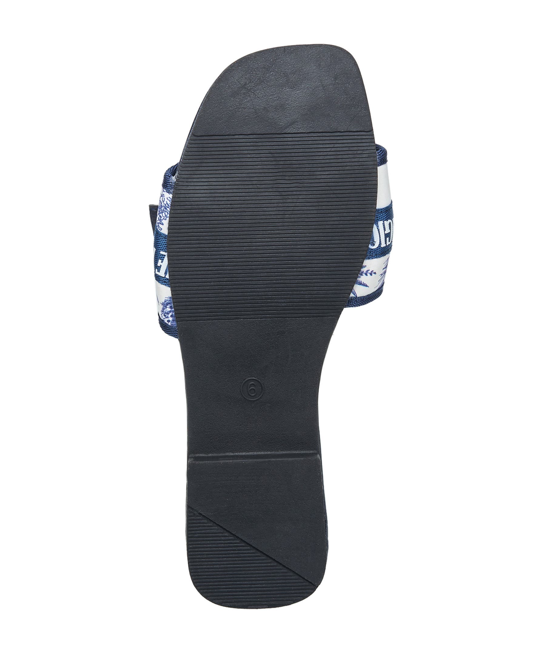 True Religion Missy Logo Adjustable Sandal, Alternate, color, Blue